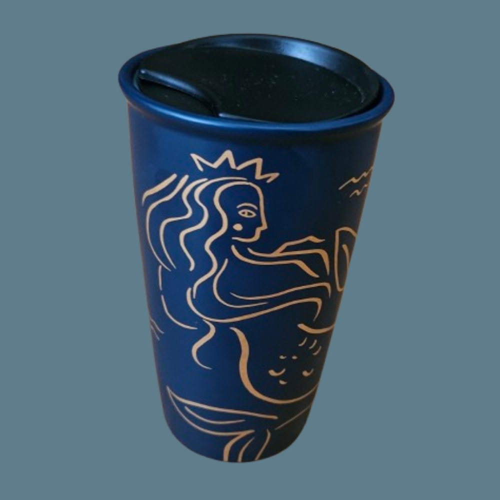 *NWOT Starbucks 2017 Siren Anniversary Collection Ceramic Travel Mug